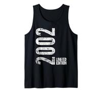 Vintage 2002 Edición Limitada 23 Años 23 Cumpleaños Camiseta sin Mangas