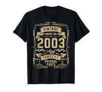 Vintage 2003 23yr 23rd Birthday Gifts for Men 23 Years Old Camiseta