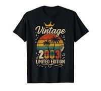 Vintage 2003 Limited Edition Men Women Birthday 2003 Vintage Camiseta