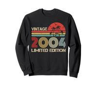 Vintage 2004 Limited Edition Retro Year Vintage Birthday Sudadera