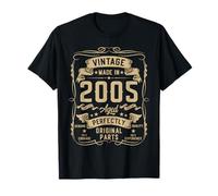 Vintage 2005 21yr 21st Birthday Gifts for Men 21 Years Old Camiseta