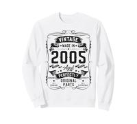 Vintage 2005 21yr 21st Birthday Gifts for Men 21 Years Old Sudadera