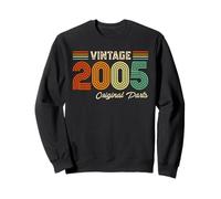 Vintage 2005 Original Parts Birthday 2005 Men Women Vintage Sudadera