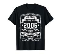 Vintage 2006 19 Years Old Gifts for Men 19yr 19th Birthday Camiseta