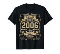 Vintage 2006 19yr 19th Birthday Gifts for Men 19 Years Old Camiseta