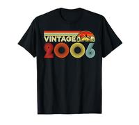 Vintage 2006 Classic Year 2006 Birth of Birthday Vintage Camiseta