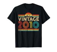 Vintage 2010 Classic Year 2010 Birthday Men Women Vintage Camiseta