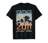 Vintage 2011 Limited Edition 15th Birthday 15 Year Old Gifts Camiseta