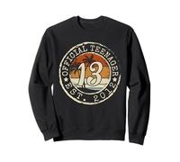 Vintage 2012 Official Teenager 13th Birthday Gifts 13 Yr Old Sudadera
