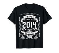 Vintage 2014 12yr 12th Birthday Gifts Boys Girls 12 Year Old Camiseta