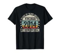 Vintage 2014 Birthday Gift Shirt 11 Years of Awesome Camiseta