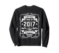 Vintage 2017 8 Years Old Gifts for Boys 8yr 8th Birthday Sudadera
