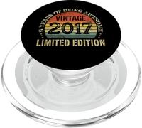 Vintage 2017 Edición Limitada 9º Cumpleaños 9 Años PopSockets PopGrip para MagSafe