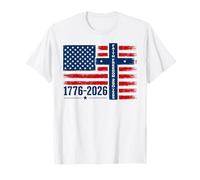 Vintage 250 Años Fe Libertad Legado 250 Aniversario USA Camiseta