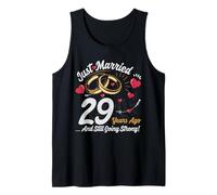 Vintage 29 years marriage anniversary Crew legends His/Her Camiseta sin Mangas