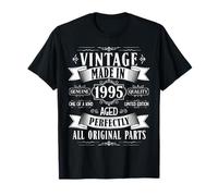 Vintage 30th birthday men Born 1995 30 years old Bday mens Camiseta