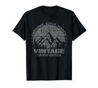 Vintage 48 Year Old Awesome Since March 1975 48th Birthday Camiseta