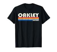 Vintage 70s 80s Style Oakley CA Camiseta Camiseta