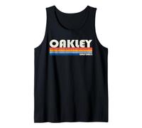Vintage 70s 80s Style Oakley CA Camiseta Camiseta sin Mangas
