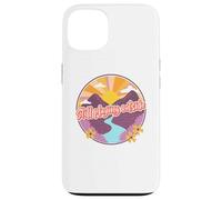 Vintage 70s Illustration Hiker Camper Nature Lover Carcasa para iPhone 13