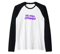 Vintage 70s I'm Still Standing Camiseta Manga Raglan