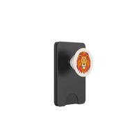 Vintage 70s Leo Astrología Boho León Moda Verano PopSockets PopWallet para MagSafe
