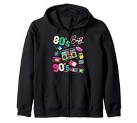 Vintage 80s Baby 90s Made Me Retro 1980 Nostalgia 90s Sudadera con Capucha