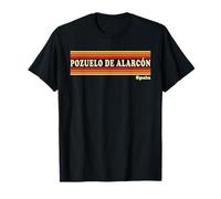 Vintage 80s Pozuelo de Alarcón España Retro Gráfico Camiseta