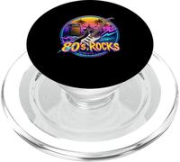 Vintage 80's Rock Bands 80s Banda de música de Fiesta de los 80 PopSockets PopGrip para MagSafe