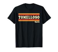 Vintage 80s Tomelloso España Retro Gráfico Camiseta