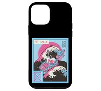 Vintage 80s Vaporwave Ramen Waves Great Wave Off Kanagawa Carcasa para iPhone 12 mini