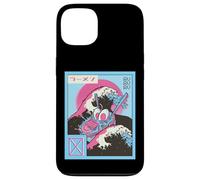 Vintage 80s Vaporwave Ramen Waves Great Wave Off Kanagawa Carcasa para iPhone 13
