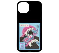 Vintage 80s Vaporwave Ramen Waves Great Wave Off Kanagawa Carcasa para iPhone 15 Plus