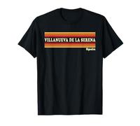 Vintage 80s Villanueva de la Serena España Retro Gráfico Camiseta