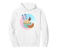 Vintage 90s Kawaii Japanese Hot Chocolate & Croissant Sudadera con Capucha