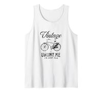 Vintage A Diferencia de mí, Solo Soy Viejo Camiseta sin Mangas