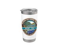 Vintage Acadia National Park Maine USA - Recuerdo de viaje Vaso térmico de acero inoxidable de doble pared