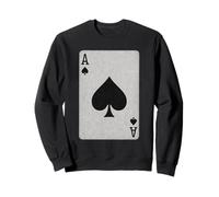Vintage Ace Spade Classic Poker Card Sudadera