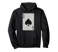 Vintage Ace Spade Classic Poker Card Sudadera con Capucha