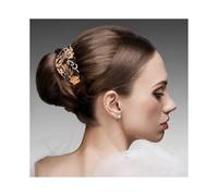 Vintage Acetate Plate Ponytail Hollowing-out Hair Clips