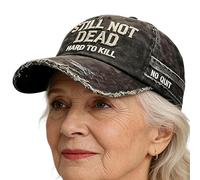 Vintage Adjustable Cap - Funny Men’s Baseball Cap, Still Not Dead Hat with Comfortable Fit Effectively, Outdoor Office Accessory, Casual Fashion Hat for Everyday Work Travel Friends