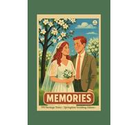 Vintage Aesthetic Notebook "Springtime Wedding Memories", Blank Journal, Softcover, 120 Pages, 6" x 9", A5: Lovely Gift for Friends and Family, ... Ideas, Journaling, Creative Writing, Planning