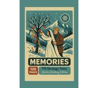 Vintage Aesthetic Notebook "Winter Wedding Memories", Blank Journal, Hardcover, 120 Pages, 6" x 9", A5: Lovely Gift for Friends and Family, Timeless, ... Ideas, Journaling, Creative Writing, Planning