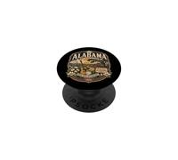 Vintage Alabama Sweet Southern Roots Music PopSockets PopGrip Adhesivo