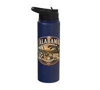 Vintage Alabama Sweet Southern Roots Music Stainless Steel Insulated Water Bottle