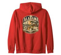 Vintage Alabama Sweet Southern Roots Music Sudadera con Capucha