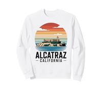 Vintage Alcatraz Island Área de la Bahía de San Francisco Sudadera
