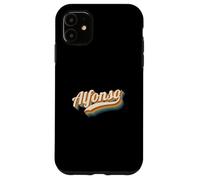 Vintage Alfonso Nombre Personalizado Alfonso Carcasa para iPhone 11