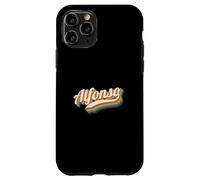 Vintage Alfonso Nombre Personalizado Alfonso Carcasa para iPhone 11 Pro