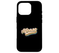 Vintage Alfonso Nombre Personalizado Alfonso Carcasa para iPhone 16 Pro
